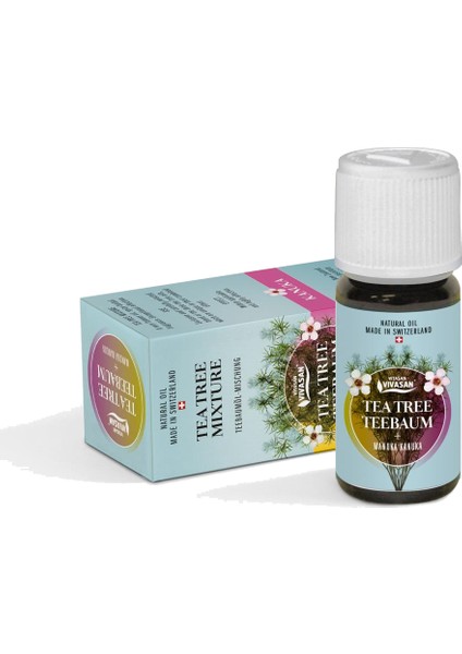 Çay Ağacı Yağı - TEMAKA YAĞI 10 ml (TEABAUM-MANUKA-KANUKA)