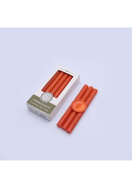 Mühür Mumu Çubuk 11MMX120MM 10 Lu Paket Model: 321 Papaya modelleri