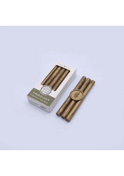 Mühür Mumu Çubuk 11MMX120MM 10 Lu Paket Model: 501 Antik Altın fırsatları