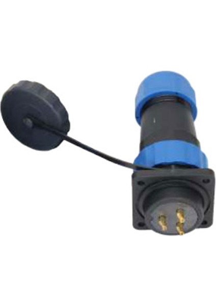 SD28 Su Geçirmez 3 Pin 28 mm Dörtgen Konnektör