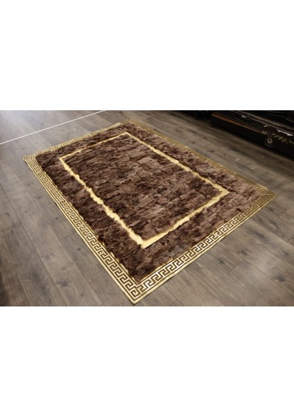 Gold Varaklı Kahverengi Toskana Halı 160 X 230 Cm fiyatları