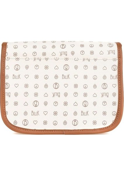 Monogram Bej/taba Kadın Çapraz Askılı Çanta Iv Z-24-Mn