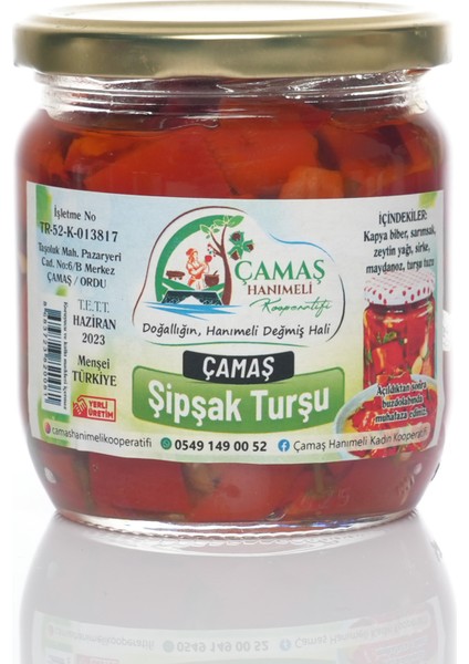 Çamaş Hanımeli Kooperatifi Şipşak Turşu 325 gr