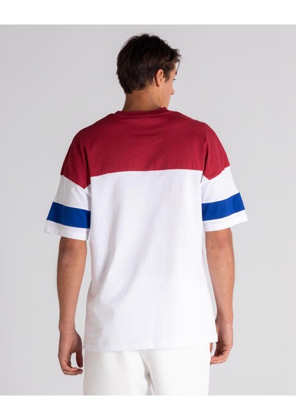 Authentic Suzene Erkek Beyaz - Kırmızı Tişört indirimleri