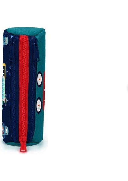 Çanta Coral High Kids Lacivert Robot Desenli Çanta Beslenme Kalemlik 3'lü Set