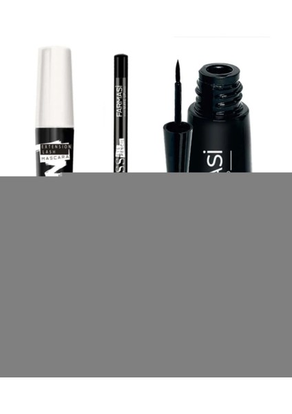 Göz Makyaj Seti ( Ince Uçlu Eyeliner + Siyah Göz Kalemi + Zen Maskara) fiyatları