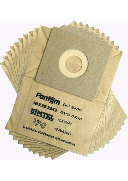 Sinbo Svc 3412 Toz Torbası Kağıt 10 Adet