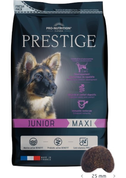 Prestige Junior Maxi Köpek Maması 15 kg