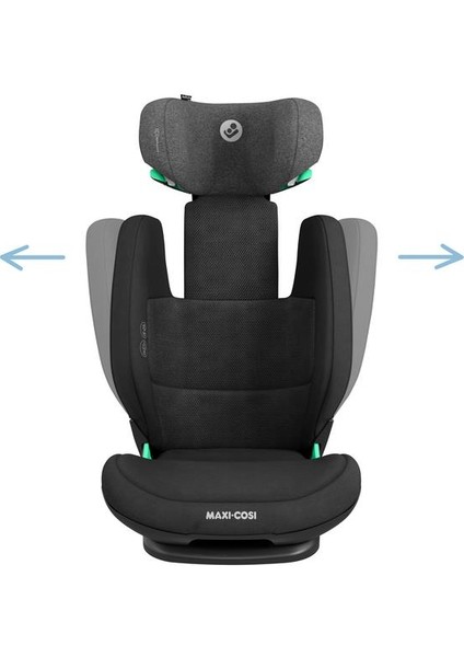 Rodifix Pro I-Size Isofix'li 15-36 kg Çocuk Oto Koltuğu Authentic Black