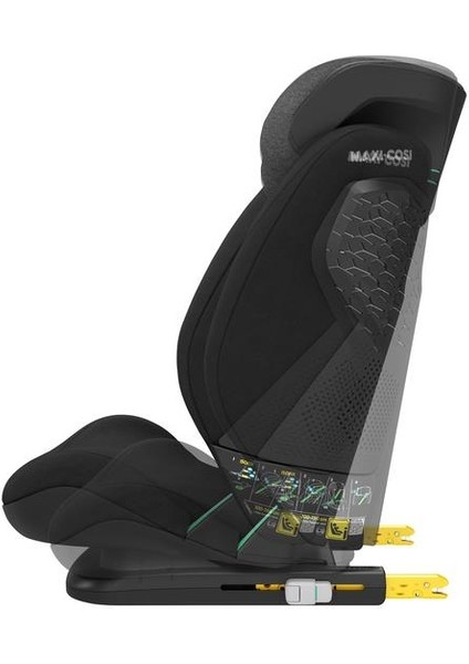 Rodifix Pro I-Size Isofix'li 15-36 kg Çocuk Oto Koltuğu Authentic Black