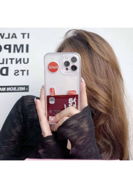 Apple iPhone 14 Pro Uyumlu Coca Cola Sulu Telefon Kılıfı