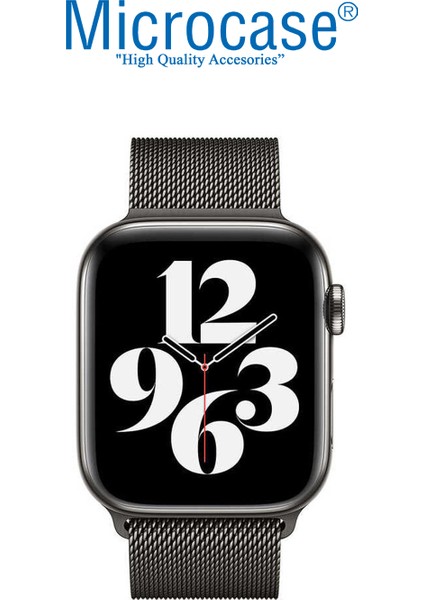 Apple Watch Se 2022 44MM Metal Mıknatıslı Kordon Kayış - Ky6 modelleri