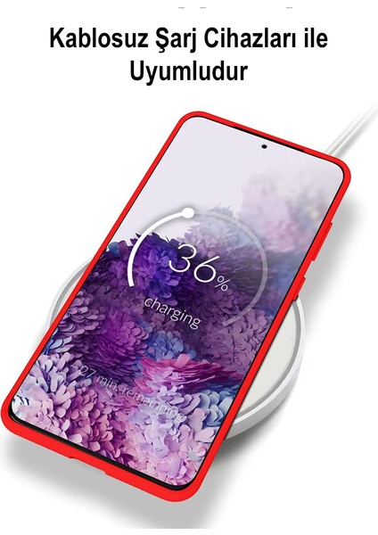 Vivo Y16 ile Uyumlu Kapak Içi Kadife Kamera Korumalı Lansman Silikon Kılıf - Pembe