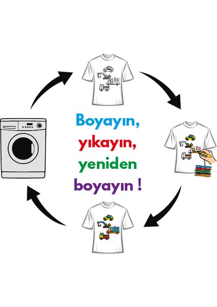 Kız Kulesi Boyama T-Shirt 4-6