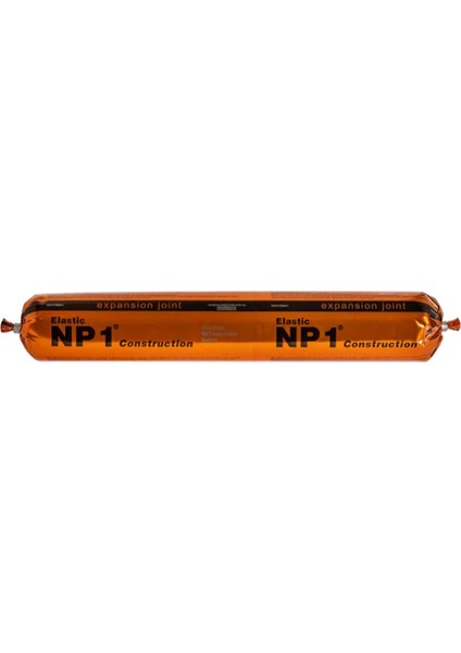 Siyah Np1 Elastic Construction Sosis Silikon Mastik 600 ml