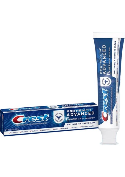 Pro Health Advanced Whitening + Intensive Clean Diş Macunu 164gr