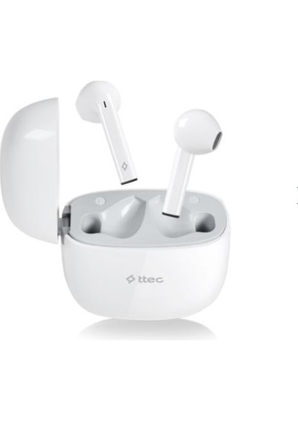 2KM141B Airbeat Go Gerçek Kablosuz Tws Bluetooth Kulaklık Beyaz
