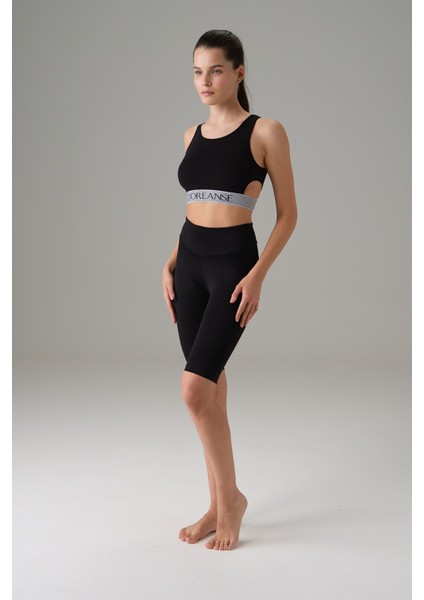 Kadın Pencere Detaylı Sporcu Sütyeni 5598