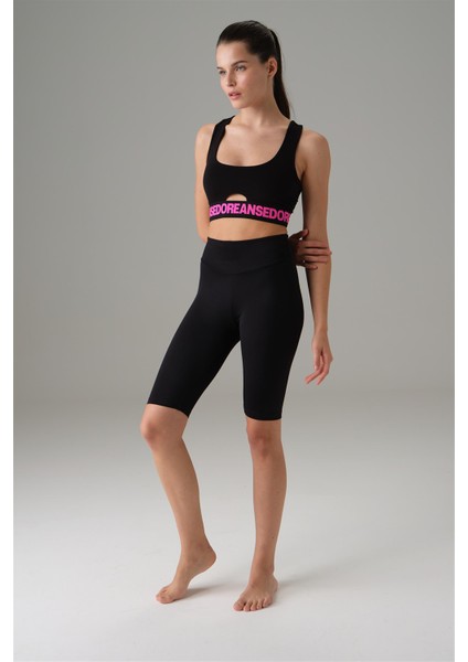 5582 BAYAN SİYAH SPORCU SÜTYEN