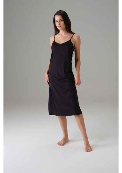 Kadın Midi Boy Elbise Jupon 11126