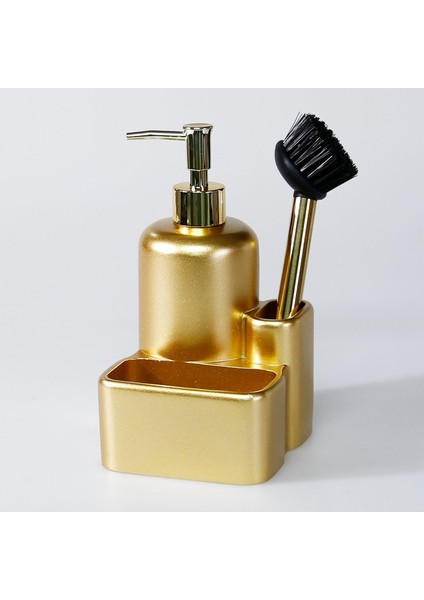 Leonis Fırçalı Sıvılı Süngerlik Altın