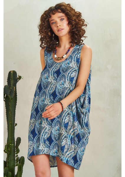 Bohem Stil Kısa Salaş Tunik Elbise fiyatları