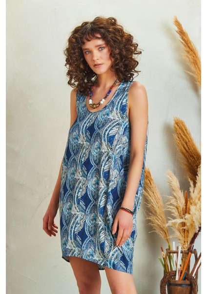 Bohem Stil Kısa Salaş Tunik Elbise fırsatları