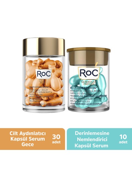 Aydınlatıcı ve Canlılık Verici Serum Seti