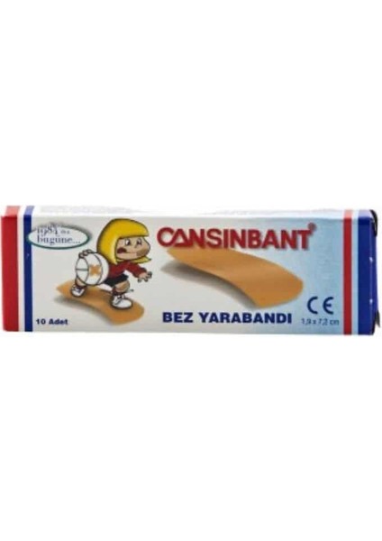 Cansınbant Bez Yara Bandı 10'lu Paket