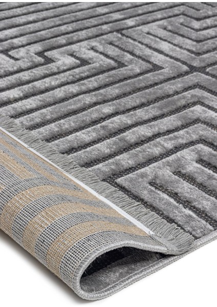 Pier PR02 Grey Iskandinav Desenli Modern Salon Halısı modelleri