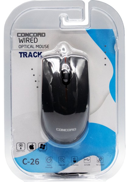 C-26 Kablolu Optik Mouse