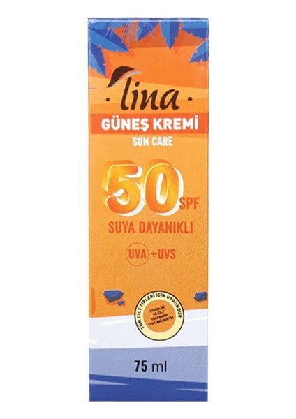 Güneş Kremi Spf 50 Suya Dayanıklı