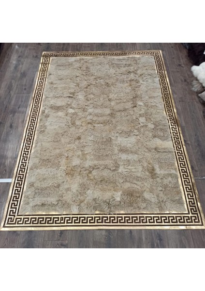 Gold Varaklı Karamel Rengi Toskana Halı 200 x 300 cm