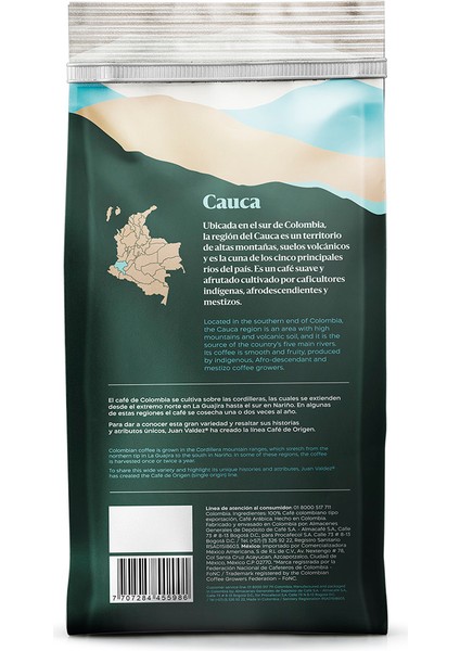 Cauca Çekirdek Kahve 454 gr