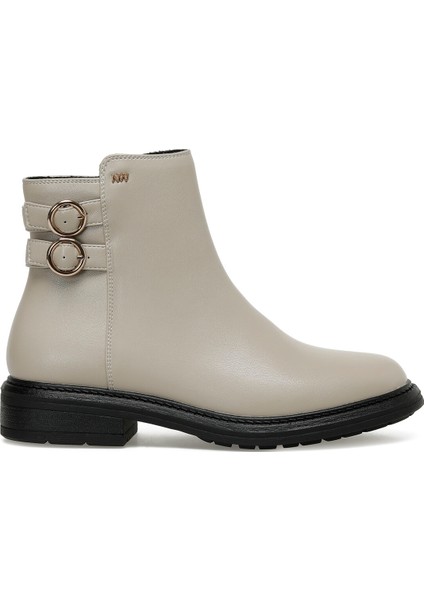 Campa 2pr Kırık Beyaz Kadın Düz Bot