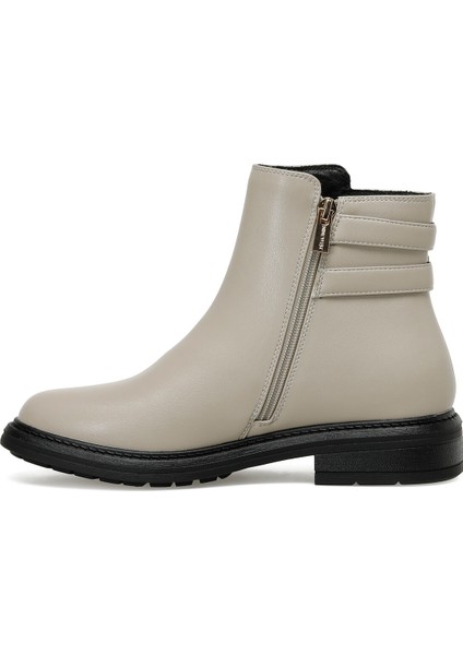 Campa 2pr Kırık Beyaz Kadın Düz Bot modelleri