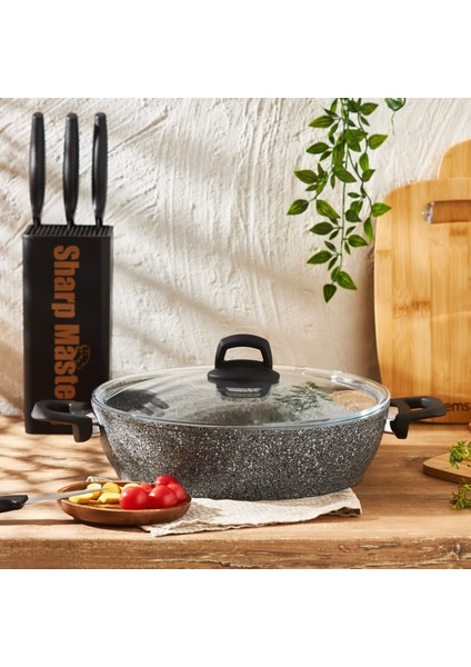 Motto Granit Karnıyarık Tenceresi 30 cm