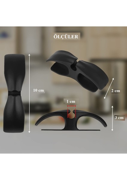 Ankanorm Yapışkanlı Kablo Düzenleyici Sabitleyici Tutucu Kablo Sarma ve Toplama Aparatı 2 Adet indirimleri