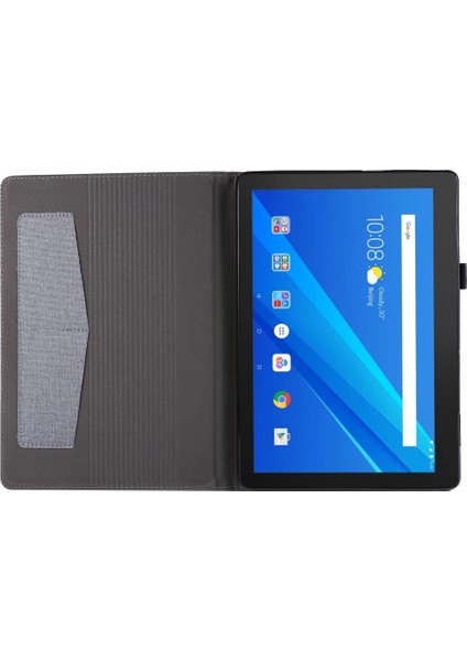 Lenovo Tab M10 10.1 Için Kumaş Stili Tpu Kasası (Yurt Dışından)