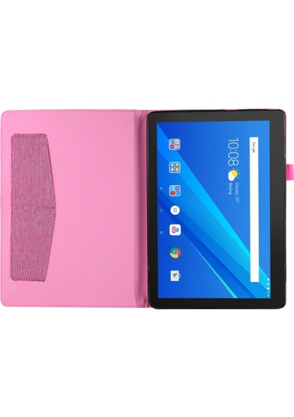 Lenovo Tab M10 10.1 Için Kumaş Stili Tpu Kasası (Yurt Dışından)