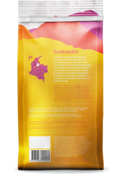 Juan Valdez Santander Çekirdek Kahve 454GR