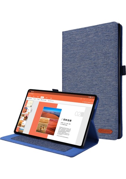 Lenovo M10 Plus Tpu + Kumaş Pu Kılıfı Için (Yurt Dışından) fiyatları