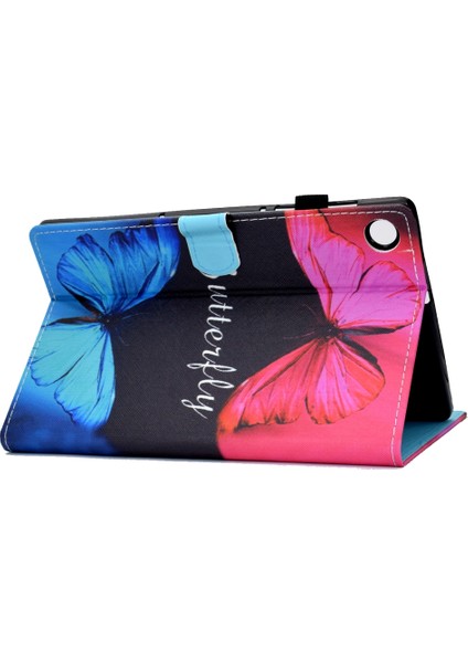 Lenovo Tab M10 Için Plus Renkli Desen Kılıfı (Yurt Dışından)