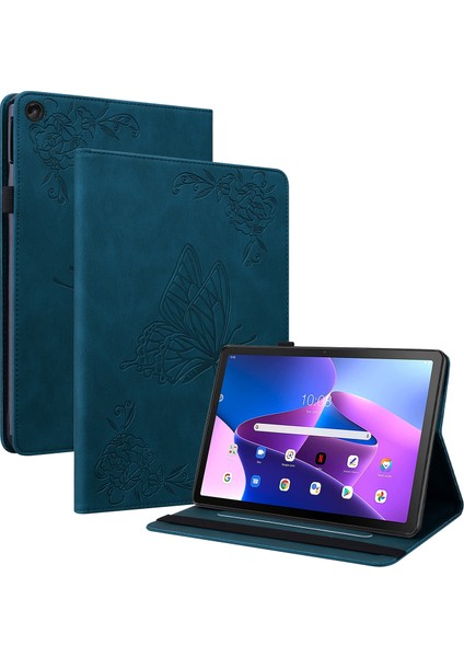 Lenovo Tab M10 10.1 3. Gen Için Pu Deri Tablet Kılıf (Yurt Dışından)