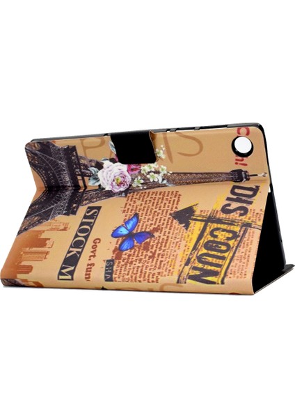 Lenovo Tab M10 Için Plus Renkli Desen Kılıfı (Yurt Dışından)