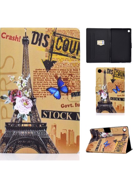 Lenovo Tab M10 Için Plus Renkli Desen Kılıfı (Yurt Dışından) fiyatları