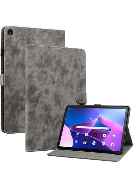 Lenovo Tab M10 10.1 3. Gen Için Pu Tablet Kılıfı (Yurt Dışından)