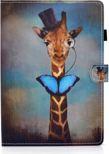 Lenovo Tab M10 Hd Renkli Desen Kılıfı (Yurt Dışından)