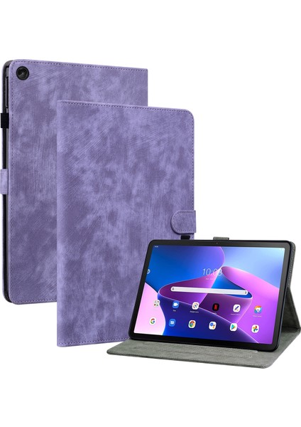 Lenovo Tab M10 10.1 3. Gen Için Pu Tablet Kılıfı (Yurt Dışından)