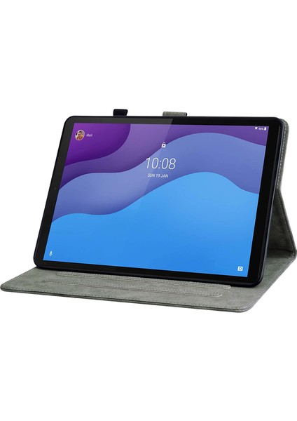 Lenovo Tab M10 Hd Gen 2 Için Pu Tablet Kılıfı (Yurt Dışından)